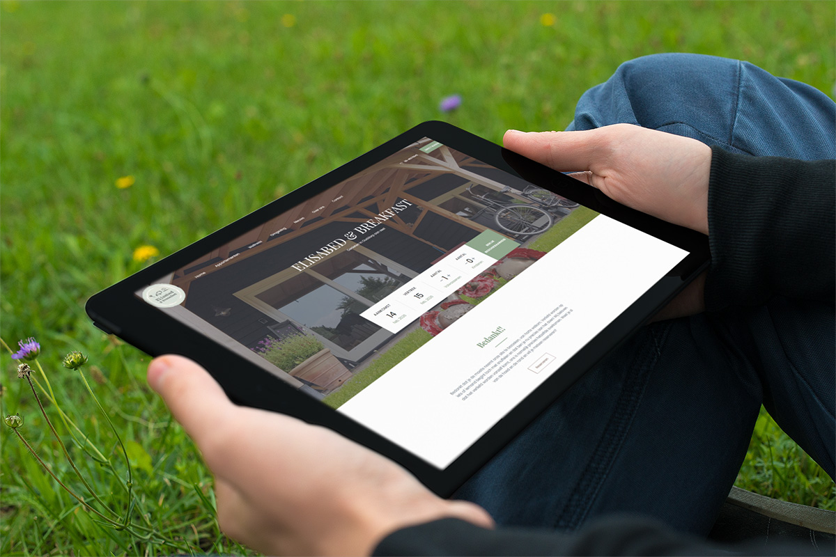 Website laten maken - Elisabed & Breakfast